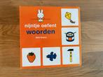 Nijntje Oefent Woorden - Dick Bruna, Boeken, Kinderboeken | Baby's en Peuters, Ophalen of Verzenden, Zo goed als nieuw, Uitklap-, Voel- of Ontdekboek
