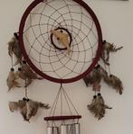 grote dromenvanger/windgong dolfijntjes met veertjes 88 cm, Verzenden, Zo goed als nieuw