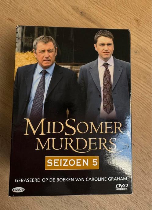 DVD Box - Midsomer Murders seizoen 5, Cd's en Dvd's, Dvd's | Thrillers en Misdaad, Zo goed als nieuw, Detective en Krimi, Boxset
