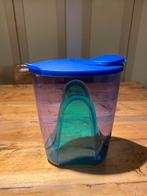 Tupperware 1,6 liter schenk kan, Huis en Inrichting, Keuken | Tupperware, Ophalen of Verzenden, Blauw, Beker of Kan