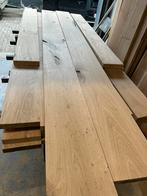 Partij eiken planken te koop. 4 cm dik. B keus, 25 tot 50 mm, Eiken, Ophalen of Verzenden, Zo goed als nieuw