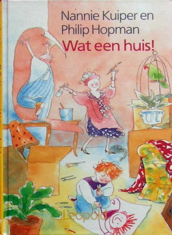 Wat een huis !, Boeken, Kinderboeken | Jeugd | onder 10 jaar, Zo goed als nieuw, Fictie algemeen, Ophalen of Verzenden