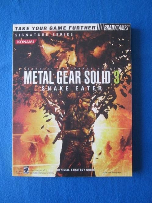 Metal Gear Solid 3 strategy guide hintboek (PS2), Spelcomputers en Games, Games | Sony PlayStation 2, Zo goed als nieuw, Avontuur en Actie