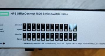 HPE OfficeConnect 1820 Series Switch 24 poort 2 SFP beschikbaar voor biedingen
