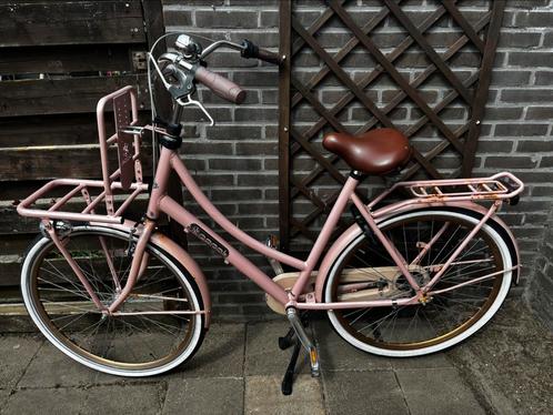 Roze Popal damesfiets, Fietsen en Brommers, Fietsen | Dames | Damesfietsen, Zo goed als nieuw, Overige merken, Versnellingen, 53 tot 56 cm