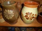 antiek aardenwerk 2franse kannen mooi samen 30 e, Ophalen