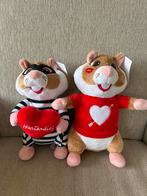Set Valentijn hamsters 2025 (hartendief) Albert Heijn/ AH, Kinderen en Baby's, Speelgoed | Knuffels en Pluche, Ophalen of Verzenden