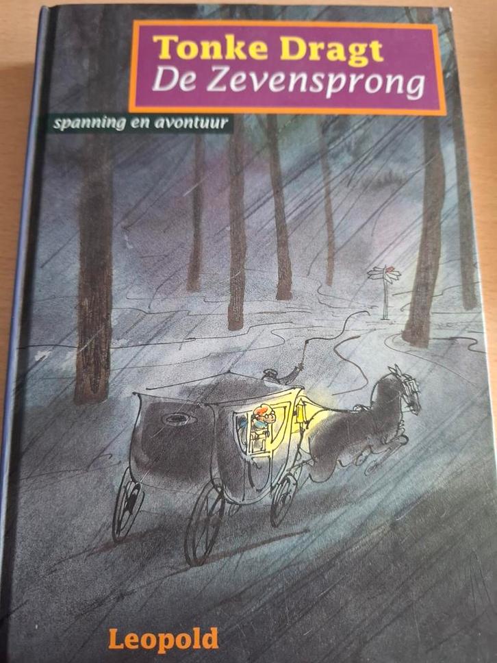 De Zevensprong - Tonke Dragt, Boeken, Kinderboeken | Jeugd | onder 10 jaar, Zo goed als nieuw, Fictie algemeen, Ophalen of Verzenden
