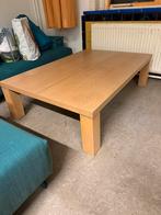 Salontafel hout (150x100x40) GRATIS (GEBRUIKT), Huis en Inrichting, Tafels | Salontafels, Ophalen, 100 tot 150 cm, Salontafel