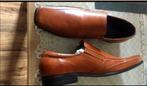 herenschoenen bruin ler maat 43 Nieuw in doos, Ophalen, Bruin, Boots, Nieuw