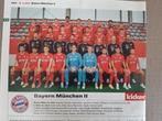 Knipsel FC Bayern München II, Verzenden, Gebruikt, Buitenlandse clubs, Poster, Plaatje of Sticker