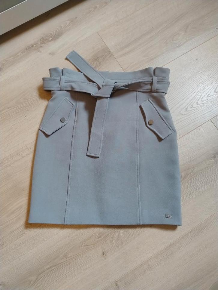 Josh V 36 rok, Kleding | Dames, Rokken, Zo goed als nieuw, Maat 36 (S), Grijs, Boven de knie, Verzenden