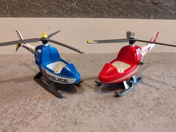 Playmobil Helikopters - Politie & Brandweer beschikbaar voor biedingen