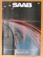 Folder/brochure - Saab 99 - 1982 - 24 pagina's, Saab-Scania AB, Ophalen of Verzenden, Zo goed als nieuw, Overige merken