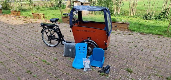 Babboe Big Bakfiets met certificaat, Fietsen en Brommers, Fietsen | Bakfietsen, Zo goed als nieuw, 4 kinderen of meer, Ophalen of Verzenden
