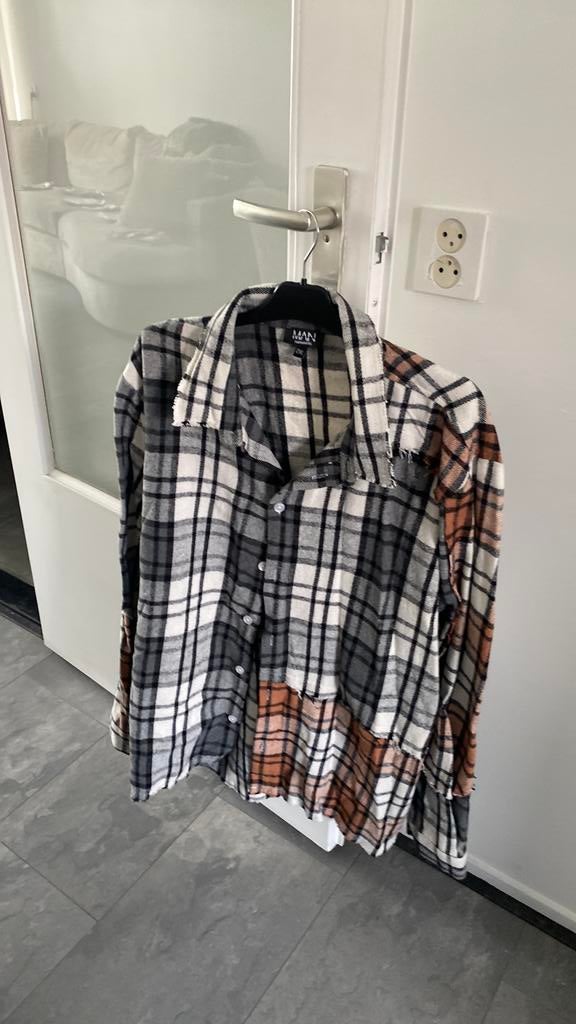 Overhemd Boohooman 2XL, Ophalen of Verzenden, Zo goed als nieuw, Overige maten, Overige kleuren