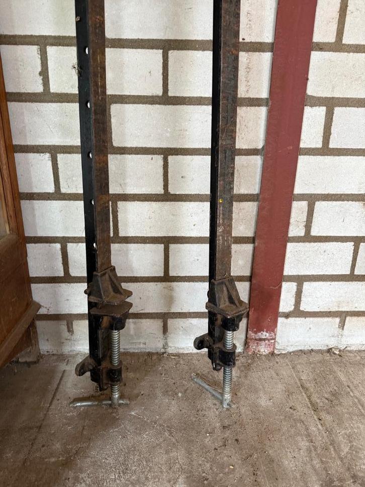Set van twee lange lijmklemmen, Doe-het-zelf en Verbouw, Gereedschap | Handgereedschap, Gebruikt, Ophalen