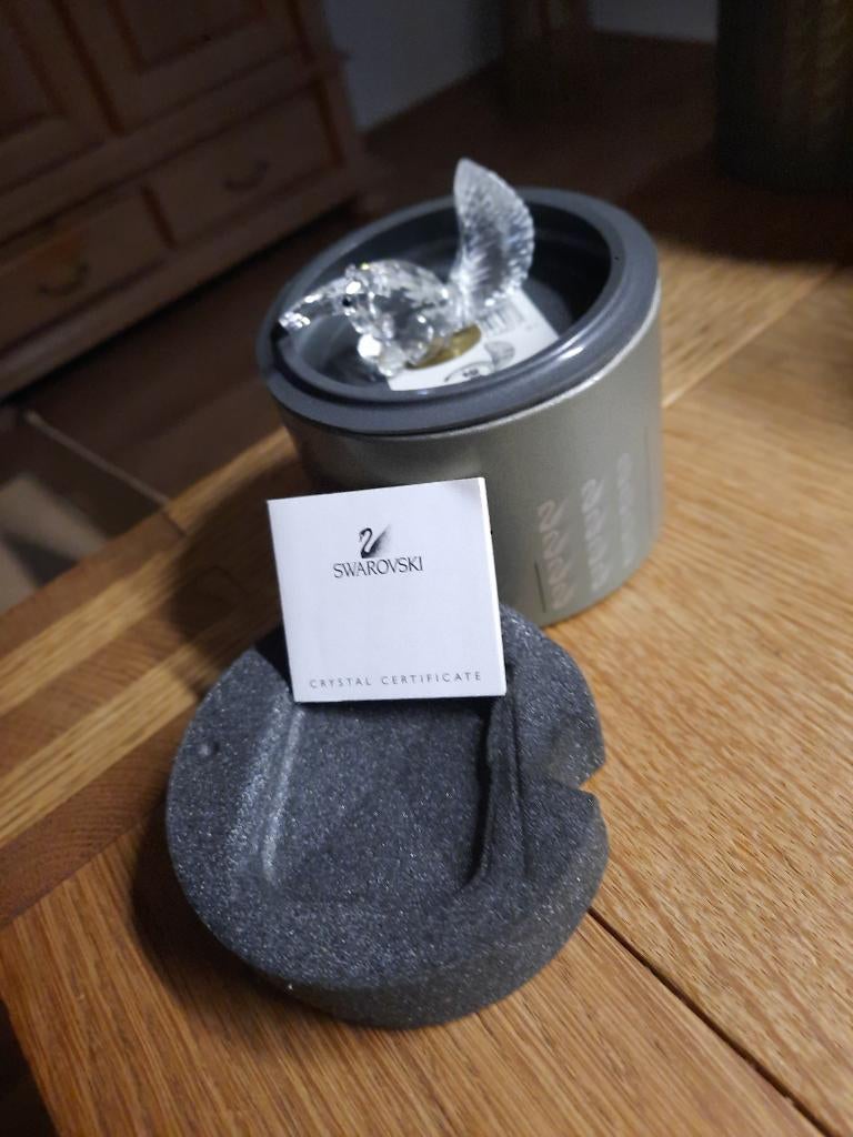 Swarovski. Miereneter in box. Certificaat aanwezig, Verzamelen, Ophalen of Verzenden, Zo goed als nieuw, Figuurtje