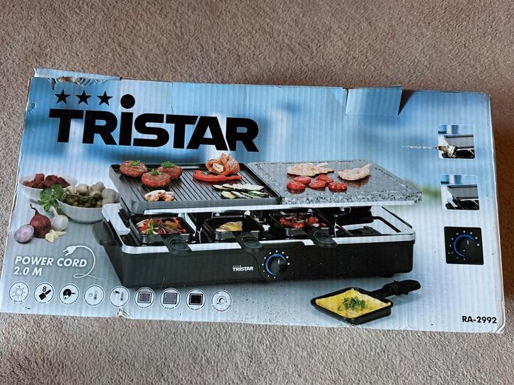 Tristar RA-2992 Raclette Grill - Nieuw in doos!, Witgoed en Apparatuur, Fonduesets, Nieuw, Fondueset, Elektrisch, Ophalen of Verzenden