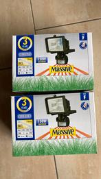 Massive Halogeen schijnwerpers 150W Nieuw, Bewegingssensor, Wandlamp, Nieuw, Ophalen of Verzenden