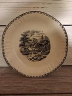Société Céramique Maestricht, serie Landschap, gebaksbordjes, Ophalen of Verzenden