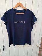Gant tshirt donkerblauw, maat XL,  €15, Maat 46/48 (XL) of groter, Zo goed als nieuw, Korte mouw, Verzenden