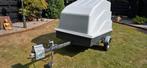 Gesloten Aanhanger met Hydraulische Klep - Zo Goed Als Nieuw, Ophalen, Zo goed als nieuw