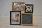 Set van 2 Fotolijsten met Letterbord en Letters, Ophalen of Verzenden, Nieuw, Overige typen