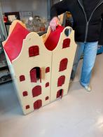 Prachtig groot houten Poppenhuis, Kinderen en Baby's, Speelgoed | Poppenhuizen, Ophalen of Verzenden, Zo goed als nieuw, Poppenhuis