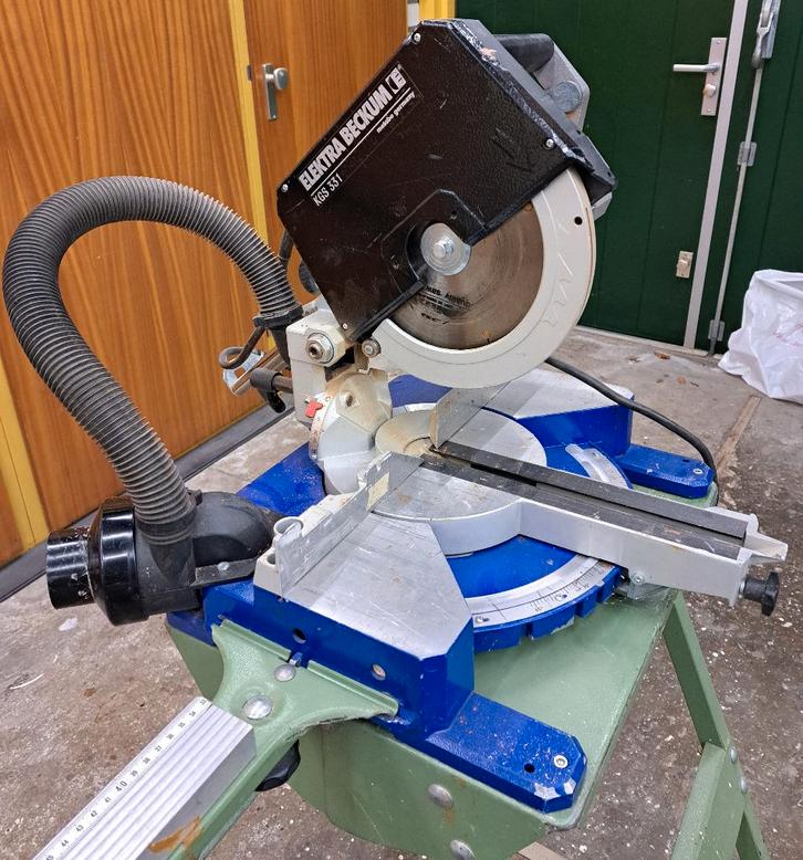 Afkortzaag - ElektraBeckum KGS 331, Doe-het-zelf en Verbouw, Gereedschap | Zaagmachines, Gebruikt, Afkortzaag, 1200 watt of meer
