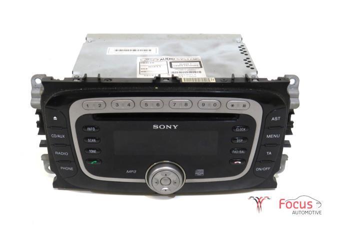 Radio CD Speler van een Ford Mondeo, Auto-onderdelen, Elektronica en Kabels, Ford, Gebruikt, 3 maanden garantie, Ophalen of Verzenden