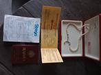 Majorica parel/zilver collier, Sieraden, Tassen en Uiterlijk, Ophalen of Verzenden, Zo goed als nieuw, Zilver, Zilver