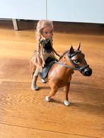 Paard met pop dat kan lopen, Ophalen of Verzenden, Zo goed als nieuw, Barbie