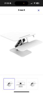 Zit-sta module voor op het bureau van Euroseats, Huis en Inrichting, Bureaus, Ophalen, In hoogte verstelbaar, Zo goed als nieuw