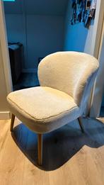 Bouclé stoel fauteuil karwei, Huis en Inrichting, Ophalen, Gebruikt