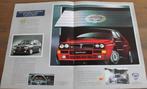4 Lancia autofolders’70-‘80. Te koop als set, Ophalen of Verzenden, Overige merken