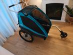 Thule Coaster XT Fietskar/Wandelwagen, Fietsen en Brommers, Fietsaccessoires | Aanhangers en Karren, Ophalen, Gebruikt, Opvouwbaar