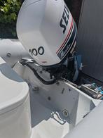 RIB 5,50 HYPALON  - SELVA 4 TACT 100 PK - TRAILER, 70 tot 120 pk, Zo goed als nieuw, Benzine, Overige materialen