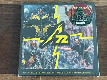 2Cd Metallica M72 Live Stade De France 2023 2nd Night NIEUW beschikbaar voor biedingen