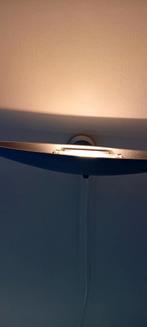 Moderne wandlamp, kleur zilver mat inclusief.kabel, Ophalen, Gebruikt, Metaal