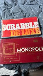 Monopoly en scrabble, Ophalen of Verzenden, Gebruikt