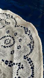 Twee ronde katoenen gehaakte kleedjes., Ophalen of Verzenden