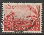 Suriname 1953 302 Javaanse vrouw, Gest, Ophalen of Verzenden, Gestempeld