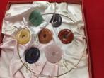 Set donut edelstenen,pi-stones,donuts,chakra met edelsteen, Ophalen, Nieuw