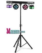 LED ShowBar 2x PAR, 2x Derby, Accu, PartyBar, Sound, DMX, Kleur, Nieuw, Info@marbeco.nl, BeamZ