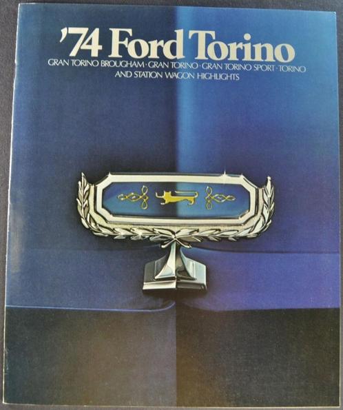 1974 Ford Torino Prestige Brochure USA, Boeken, Auto's | Folders en Tijdschriften, Gelezen, Ford, Verzenden