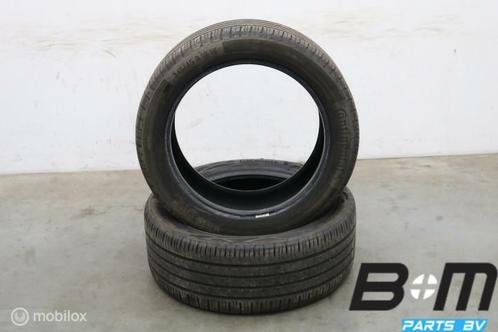 2 x 2454518 96W Continental EcoContact 6 met 4mm 245 45 18, Auto-onderdelen, Banden en Velgen, Band(en), Gebruikt