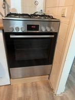 Gasfornuis en elektrische oven, Ophalen, 4 kookzones, Gas, 85 tot 90 cm