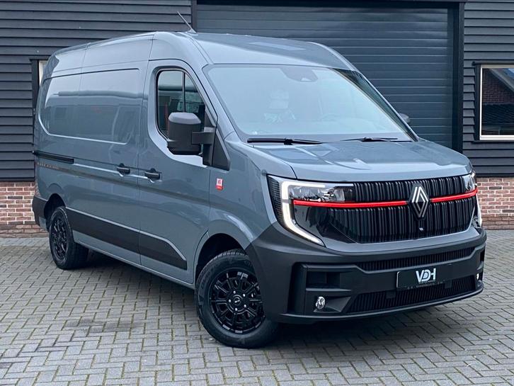 Renault Master 150PK L2H2 NIEUWE MODEL!, dubbele schuifdeur, Auto's, Bestelauto's, Bedrijf, ABS, Airbags, Airconditioning, Android Auto