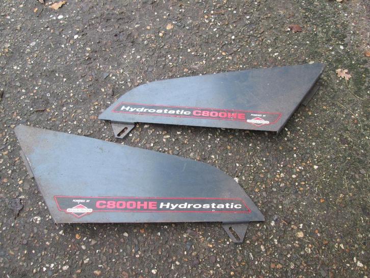 Zijkappen Countax Echo Trak, Tuin en Terras, Grasmaaiers, Gebruikt, 50 cm of meer, Ophalen of Verzenden